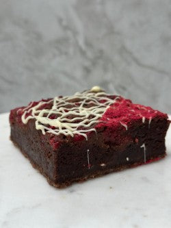 Indulgent Raspberry Brownie